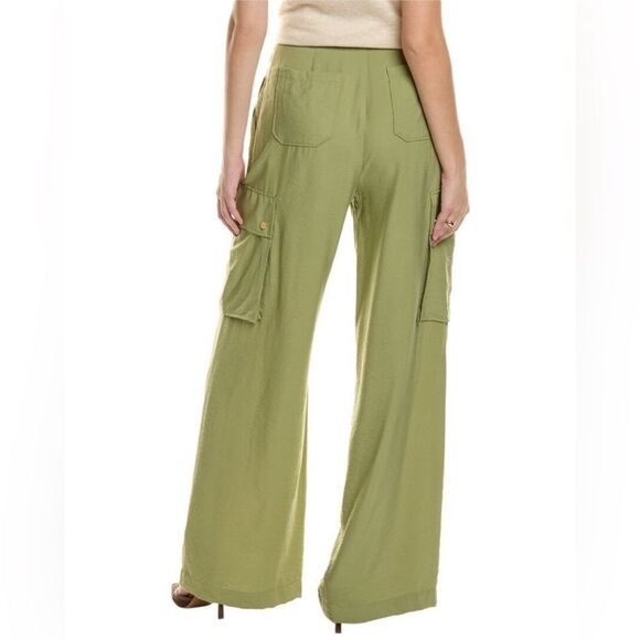 Ramy Brook Emil Pants in Olive Green Size 6 MSRP $395 - Picture 7 of 7